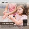 BEAUTI4U 2LB Cocoa Soap Base - Soap Making Supplies with