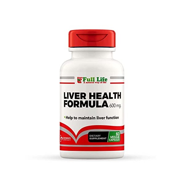 Liver Health Formula, Help detoxify the body - Dietary Supplement - 60 Capsules