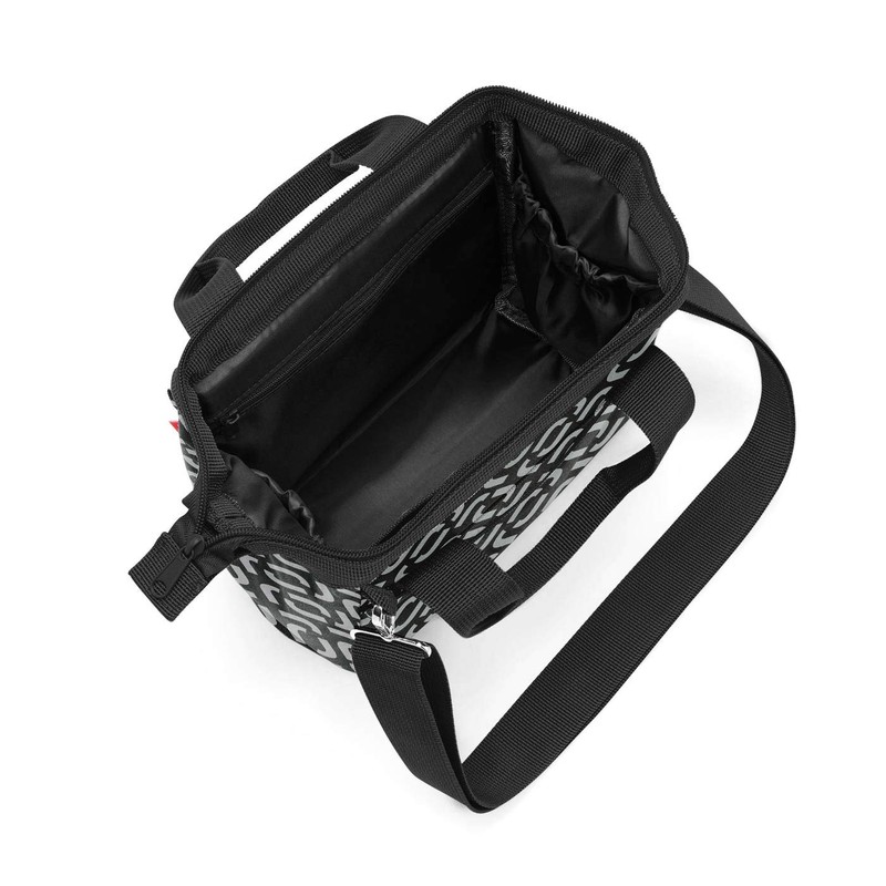 reisenthel Allrounder Cross Signature Black Kleine Crossbody Bag mit abnehmbarem
