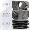 PowerMotor Motorcycle Cylinder Kit 56mm Bore Cylinder Replacement for YinXiang