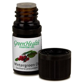 Wintergreen – 1/6 fl oz (5 ml) Glass Bottle – 100% Pure Essential Oil – GreenHealth