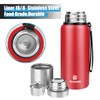 Insulated vacuum Thermo Bottle 500ml/16.9oz with cup Stainless steel coffee