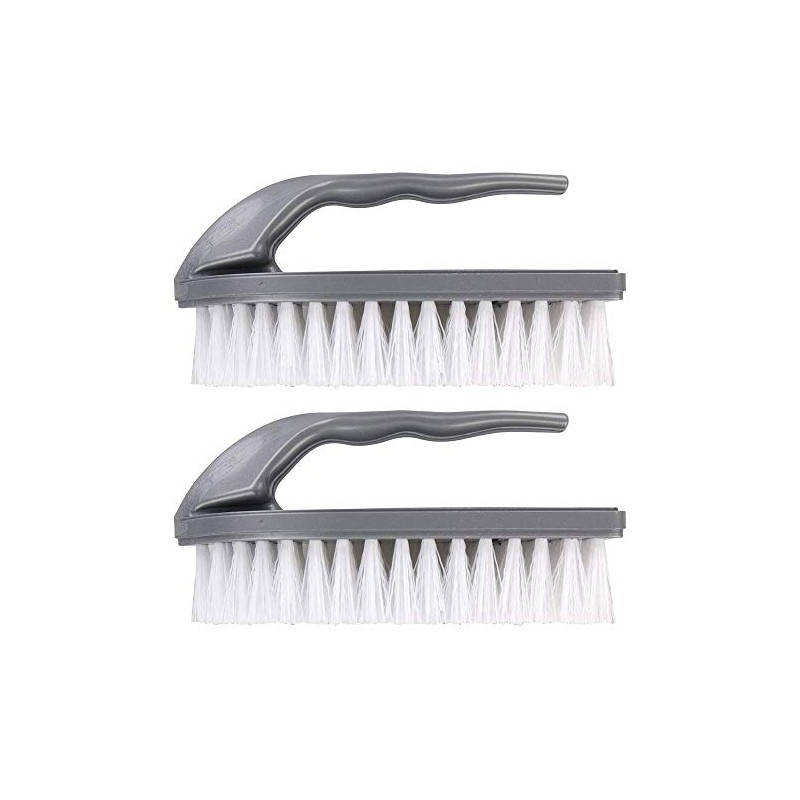 Elliott Iron Shaped Scrubbing Brush With Handle Home Cleaning Essential