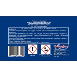 Mystical Fire Dragon Flames Blue Flame Colorant Vibrant Long-Lasting Pulsating Blue Flame Color Changer for Indoor or Outdoor Use 25-gram Packets 10 Pack