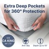 PAULATO BY GA.I.CO California King Waterproof Mattress Protector – Mattress