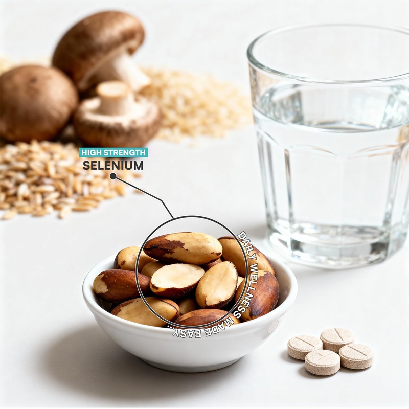 Selenium 200mcg | 120 Tablets | Hair Skin & Nail