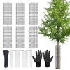 6Pack Tree Trunk Protector, Metal Tree Guards Trunk Protector with