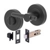 HANDLEZONE® Knurled Bar Designer Bathroom Toilet Door Thumb Turn and