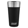 Coleman Insulated Stainless Steel 20oz Brew Tumbler, Black