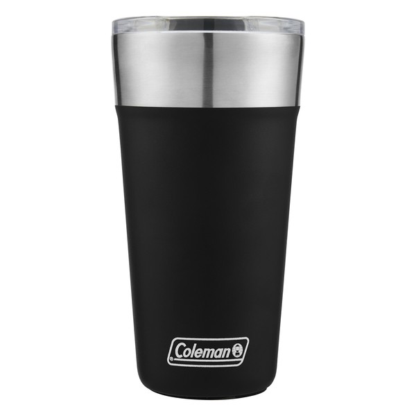 Coleman Insulated Stainless Steel 20oz Brew Tumbler, Black