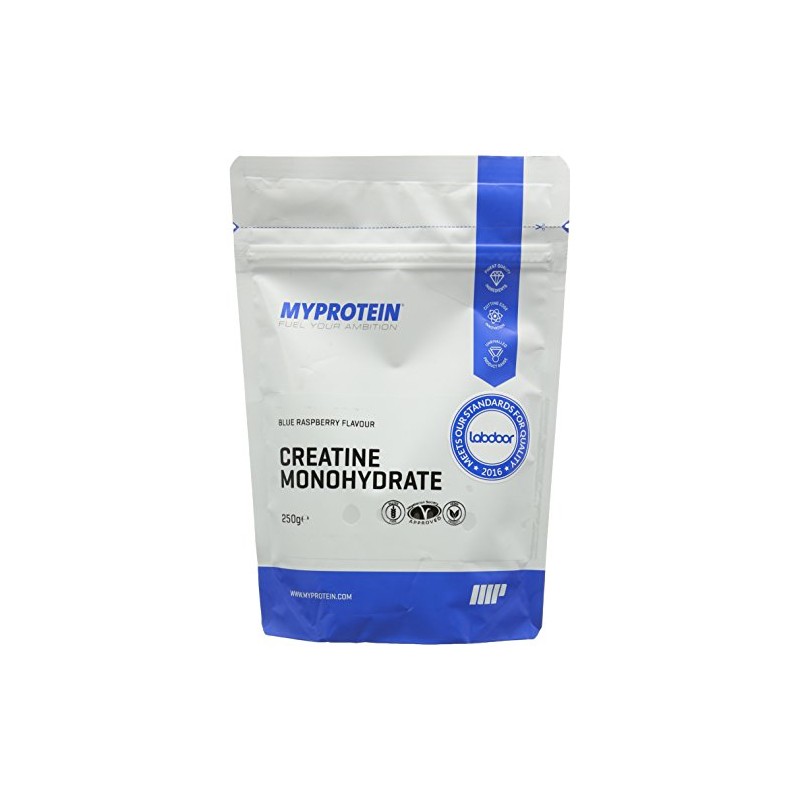 MY PROTEIN Creatine Monohydrate Creatine, 250 g, Blue Raspberry