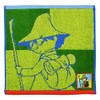 Marushin Moomin 1405034300 Mini Towel, Moomin, Snufkin Color, Cotton, Birthday