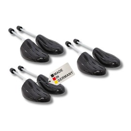 DELFA SLR Set of 3 Women's Comfortable Shape, Size 39-42 - Shoe Stretcher with Spiral Spring - Shoe Shaper Shoe Smoother Made of Plastic