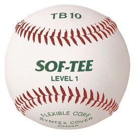 Martin Sports Tee Ball, Level One, Ideal for Indoor/Outdoor Training, Set of 12