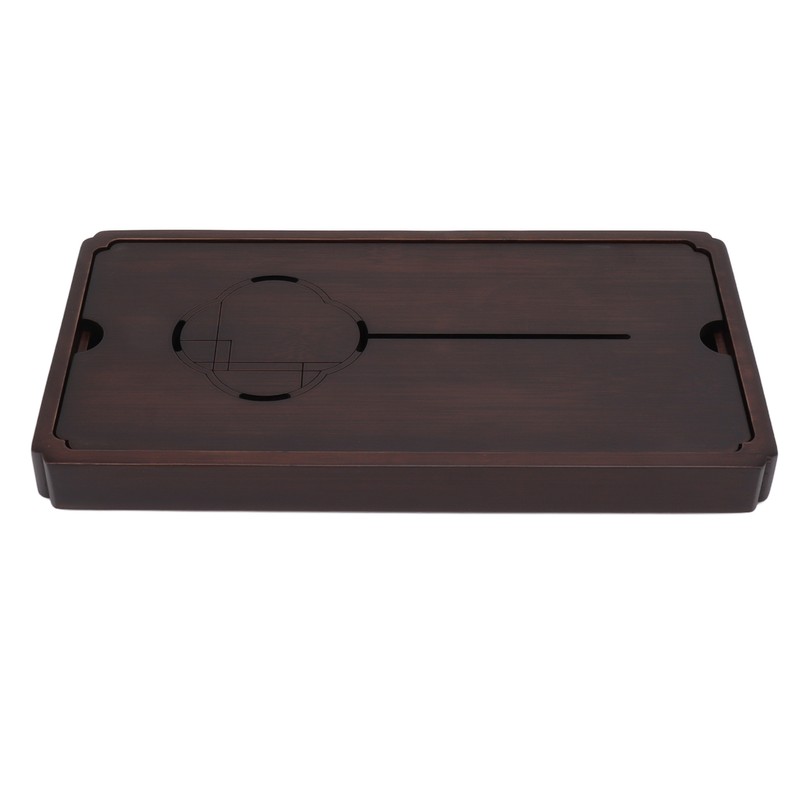 Chinese Water Storage Drainage Tea Tray Bamboo Simple Decorative Robust
