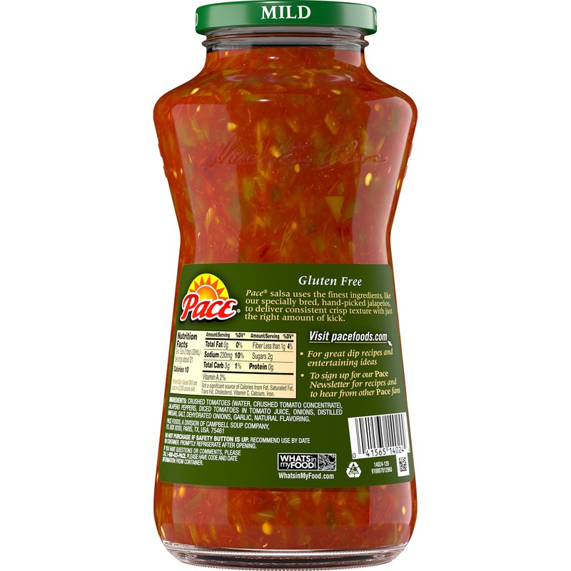 Pace Chunky Salsa, Mild, 24 oz