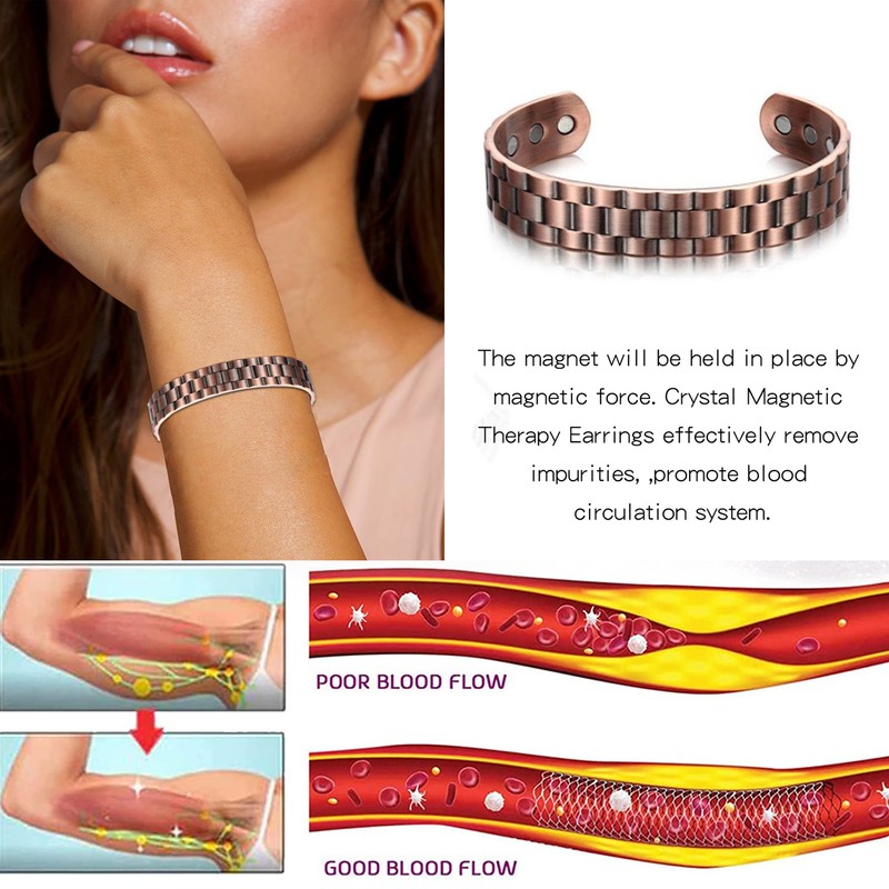 Copper Magnetic Bracelet Acupressure Gifts for Men