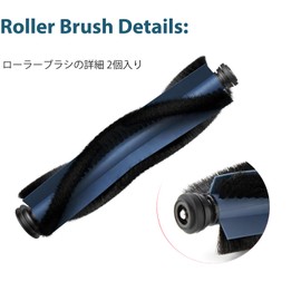 Replacement Parts Accessories for Eufy X10 Pro Omni 2-Roller Brush 5-Side Brush 3-HEPA Filter 4 Mop Pads 4 Dust Bags 1 Cleanning Tool