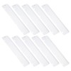YOKIVE 10 Pcs Snap-in Bookmark Ruler, Page Marker Divider |