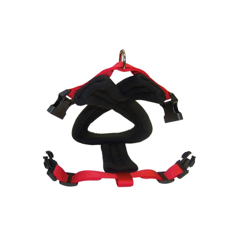 Nobby Classic Comfort Harness, 60-90 cm/25-50 mm, Red