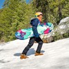 Artikfun Premium Foam Snowboard Sled, Tow Rope and Handle, Sized