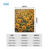 Sunflowers Desk Computer Pad-Gaming Computer Mat for Office and Home
