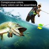 Fishing Floats Set | 10 Pack Fishing Foam Float Balls,Push