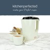 KitchenPerfected 1000w 0.9Ltr Corded Lightweight Travel Kettle with 2 cups