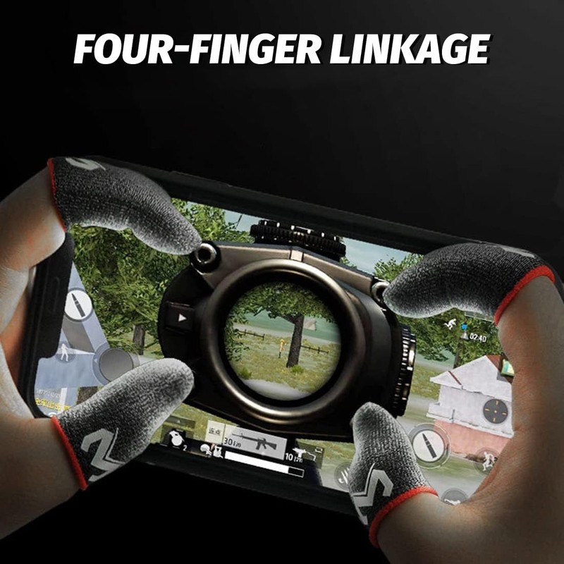 SIOPPKIK Pack of 2 Finger Sleeves Thumb Sleeve for Gaming