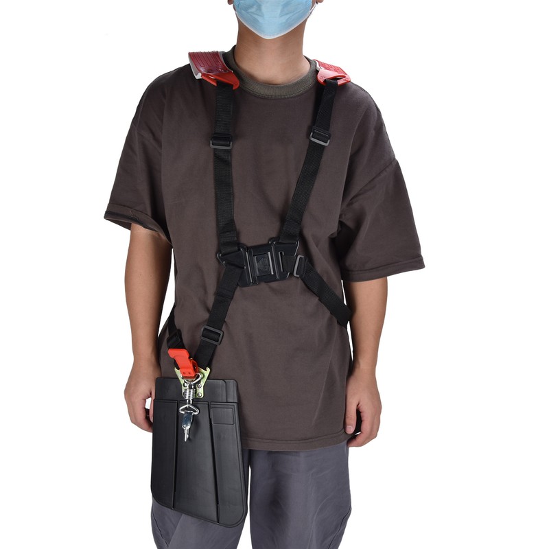 Backpack Design Trimmer Double Shoulder Strap Adjustable Nylon Lawn Mower