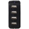 Voltcraft UC-4AXX001 USB charger 24 W 4X USB-A Black Indoor