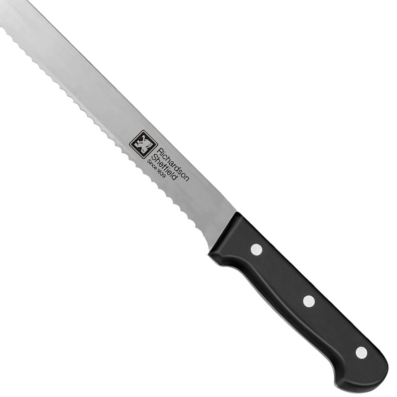 Richardson Sheffield FN213 Universal Professional GENOISE Knife 12", Stainless Steel,