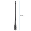 Retevis SMA-F 2 Way Radio Antenna,144/430Mhz Dual Band Antenna,2.15dBi High