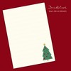 Writing Paper Set for Children "Christmas Tree" DIN A5 Lined