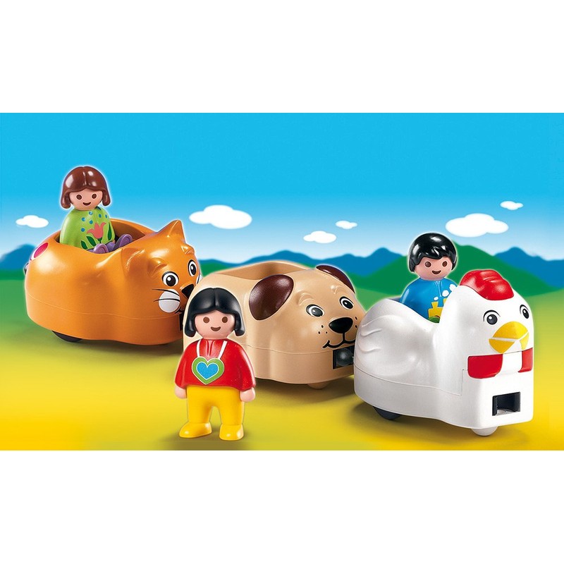 Playmobil 6767 1.2.3 Animal Train