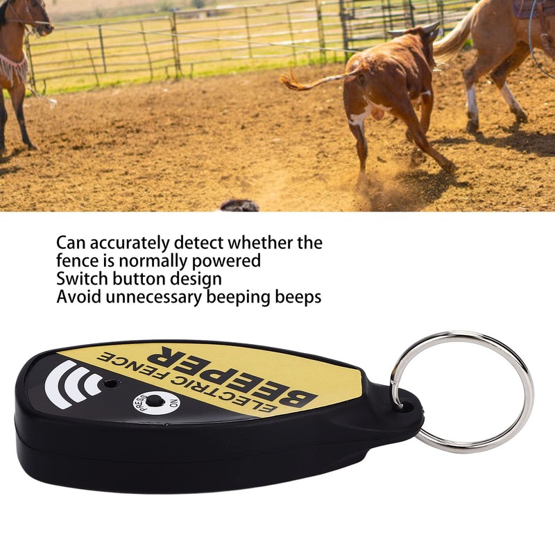 Fence Tester Beeper 8 Stage Electric Fence Voltage Tester Portable