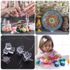 Prasacco Pack of 20 Display Stands, Acrylic Triangle Display Holder,