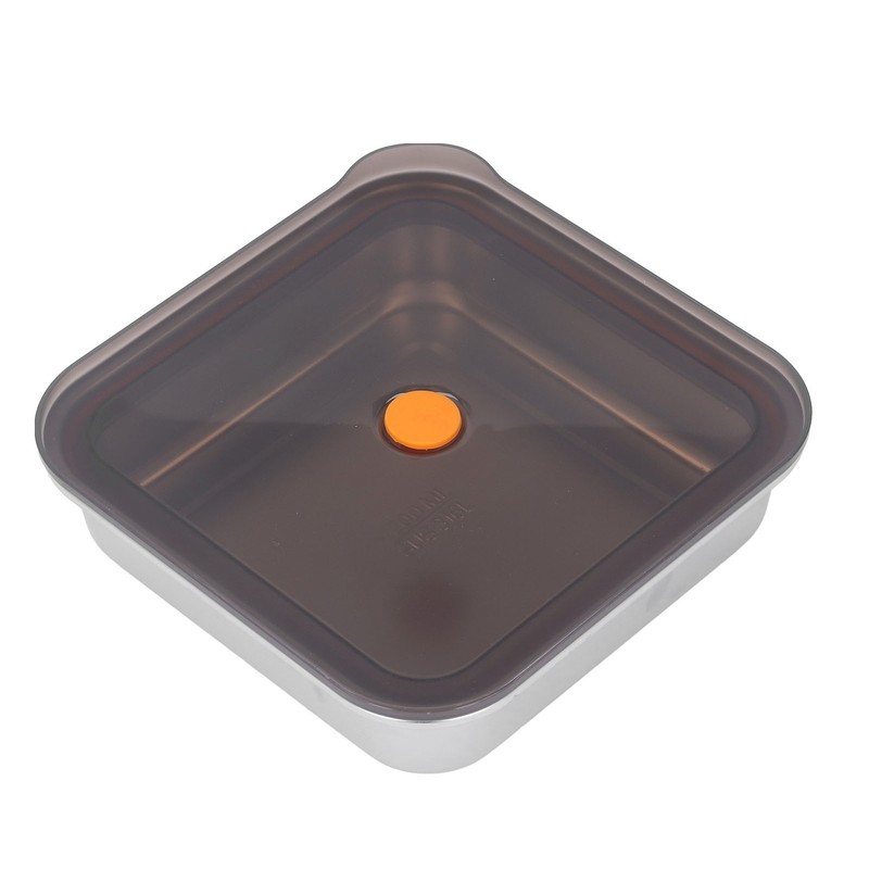 316 Stainless Steel Food Storage Container Vacuum Sealed Metal Food