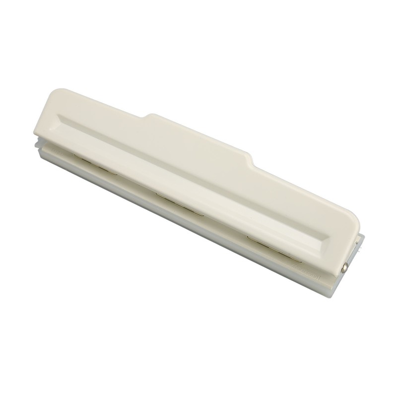 9 Hole Punch White Manual 8 Sheet Capacity DIY Hole