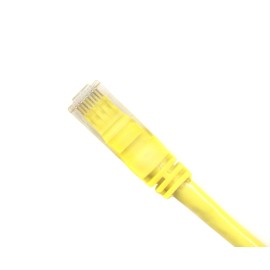 RiteAV 65FT (19.8M) RJ45/M RJ45/M Cat6 Ethernet Network Cable Yellow