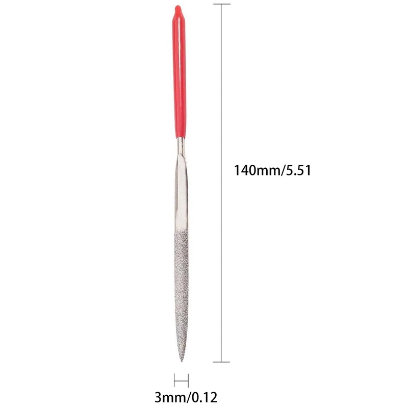 Utoolmart Diamond Needle File, Mini Diamond Needle File Set, 3mm