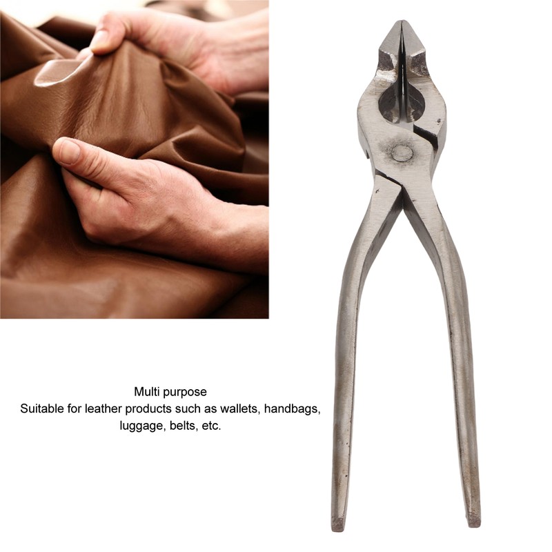 Leather Press Pliers Alloy Steel DIY Leather Craft Flatten Pliers