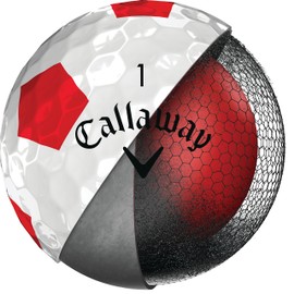 Callaway Golf Chrome Soft Truvis Prior Generation (Red/White)