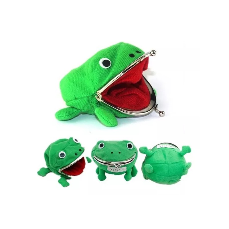 Veraly Monedero De Ranita Verde De Peluche! Uzumaki Naruto!! Full