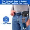 Magnetic Tool Holder，Heavy-for Belt Clip-On Belt Magnet Holster for Screws,
