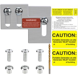 PFCKE Generator Interlock Kit Compatibles with Thomas & Betts, Challenger, Westinghouse 150 or 200 Amp Panels, 1 to 1 1/8 Inch Spacing Between Main and Branch Breaker（TB-200A）