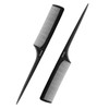 RHOS Rat Tail Combs for Parting, Fine Tooth Teasing Comb