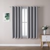 ChrisDowa Grommet Blackout Curtains for Bedroom and Living Room -