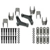 KUAFU Trailer Leaf Spring Hanger Kit for Double Eye Springs(3.5K