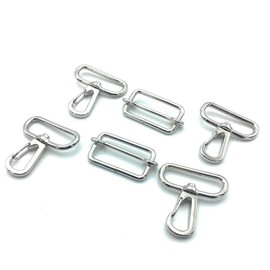 Craft Parts Shop Shoulder Belt Hardware Nascan Backpack 1.2 inches (30 mm) Silver